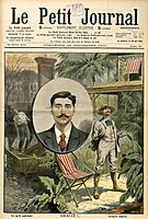 « Gracié !… Ce qu'il méritait Ce qu'il espère ». Une du Supplément illustré du Petit Journal, 29 septembre 1907[10].