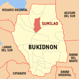 Kaart van Sumilao