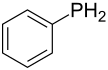 Strukturformel von Phenylphosphin