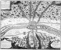 ルテティア周辺の地図（18世紀頃）