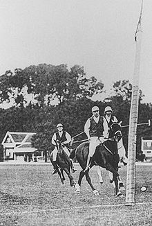 Polo played as a part of the 1900 Summer Olympics Polo 1900.jpg