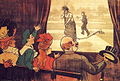 Poster da apresentações do filme "O Regador Regado", quarto filme dos irmãos Lumière.