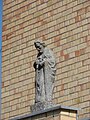 Statue of St. Joseph on church exterior