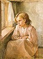 Bambina alla finestra (1930 ca.)