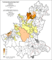 Share of Croats in Sarajevo by settlements 1991 (latin script)