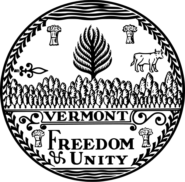 Datoteka:Seal of Vermont (B&W).svg