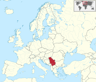 karta evrope srbija Spisak pozivnih brojeva u Srbiji   Wikiwand karta evrope srbija