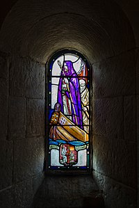 Stained Glass Window in St Margaret's Chapel.jpg