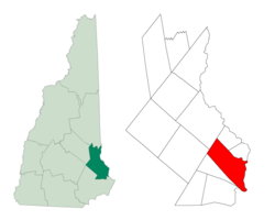 Vị trí trong New Hampshire