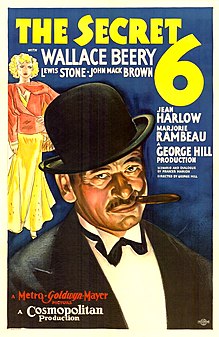 The Secret Six (1931) med Jean Harlow og Clark Gable