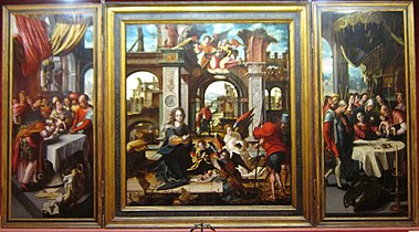 Tríptico de Nava y Grimón de Pieter Coecke van Aelst.