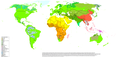 Human Language Families (in wikicolors).