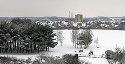 Skyline of Utena, Lithuania