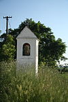 Wayside shrines in Velký Újezd, Kojatice, Třebíč District.JPG