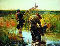 Pescadores passando a vau, 1891, Museu Nacional de Varsóvia