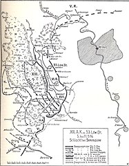 27. Inf. Div. in den Argonnen August 1914