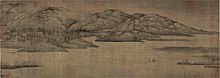 Floderne Xiao og Xiang, af Dong Yuan (ca. 934-962 e.Kr.), kinesisk