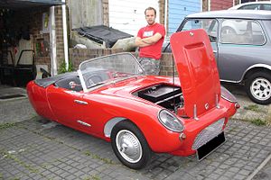 English: 1960 Berkeley T60 in red