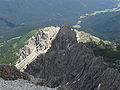 Sextener Dolomiten - Achter (Arzalpenkopf) und Neuner - Blick vom Gipfel der Sextener Rotwand