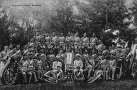 3rd Battalion The Royal Fusiliers band Bermuda ca 1903.jpg