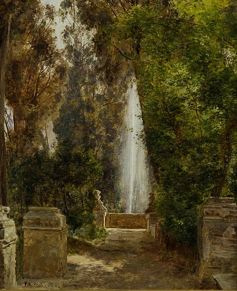 Fil:A fontain at the Villa d`Este in Tivoli, near Rome.jpg