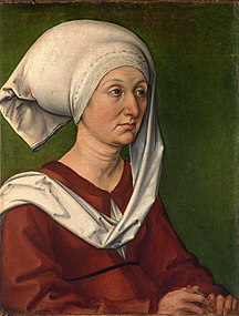 Portreto de Barbara Durero, patrino de Alberto, ĉirkaŭ 1490