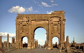 Tganza n Trajan deg Timgad.