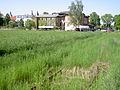 Bahnhof Altlandsberg. Bahnstrecke Hoppegarten–Altlandsberg. 19.05.2013, LK Märkisch-Oderland, Brandenburg, Deutschland.