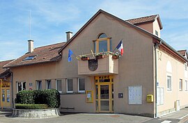 The town hall in Biltzheim