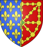 Description de l'image Blasons rois de France (1289-1316).svg.
