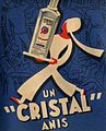 Publicité du Cristal faite par Charles Brouty