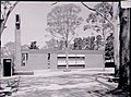 View of the Bell Tower's Western Face, with B-Block in the background. Pre-2000s, true date unknown