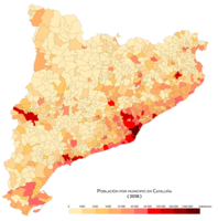 Población por· municipio (2018)