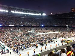 Cau la nit al Concert per la Llibertat