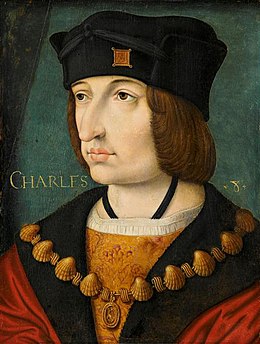Delt va Charles VIII gazik, titi XVI-eafa decemda