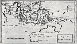 Map of the East Indies
