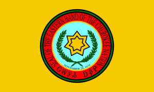 Flag of the Eastern Band of the Cherokee Nation