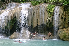 Erawan Waterfall, Kanchanaburi Province, Thailand - June 2004.jpg