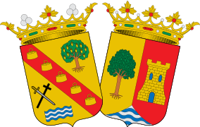 Quintanilla del Agua y Tordueles címer, Burgos, Spanyolország