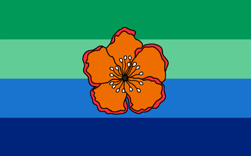 Flaga stanu Angaur