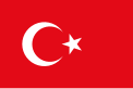 Flagge der Türkei