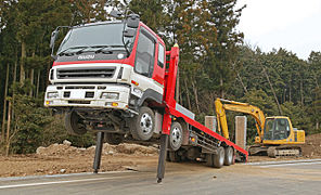 Un porteur type plateau (Japon).