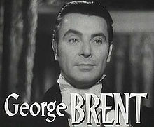L'actor irlandés George Brent en a cinta Jezebel (1938).