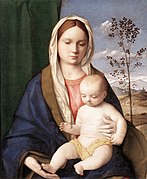 Giovanni Bellini, Gospa s Djetetom, oko 1510.