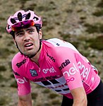 Tom Dumoulin i Giro d'Italias Maglia rosa 2017.