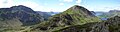 High Crag, Pillar, Buttermere og Crummock Water frå Haystacks