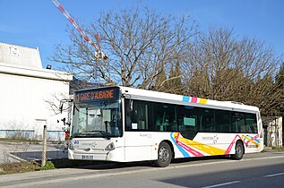 Bus des Lignes de l'agglo.