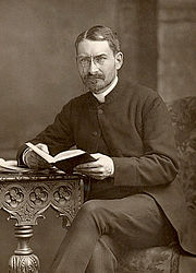 Hugh Price Hughes, editor and orator, encouraged Methodists to support the more moralistic Liberal Party. Hugh Price Hughes3.jpg