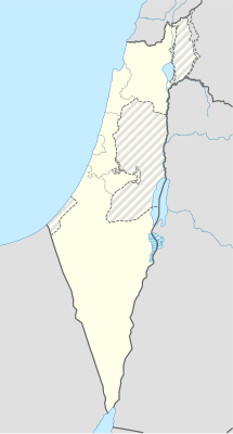 Location map Israel binyamin