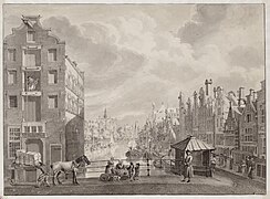 Nouveau quartier d’au-delà de l'enceinte à Amsterdam, 1775.